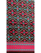 60s PRINTED COTTON SAREE