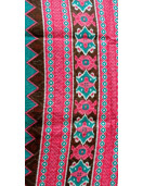 60s PRINTED COTTON SAREE