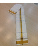 PURE SILK AND HF ZARI DHOTHY