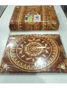 BEDSHEET BARMER PRINTED 90X108 2 PILLOW COVER