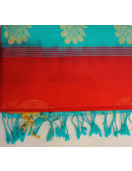 SOFT SILK SAREE WITH BLOUSE