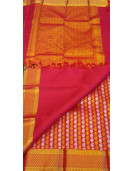 ARNI SILK HALF FINE ZARI SAREE WITH BLOUSE