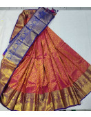 ARNI SILK HALF FINE ZARI SAREE WITH BLOUSE
