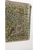KALAMKARI PRINTED COTTON SAREE