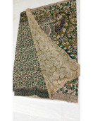 KALAMKARI PRINTED COTTON SAREE