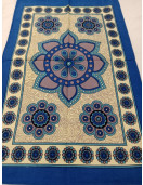 BEDSHEET JAIPUR PRINTED 90X108 2 PILLOW COVER