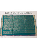 COIMBATORE KORA COTTON SAREE 6.20 MTS