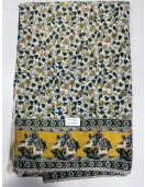 KALAMKARI PRINTED COTTON SAREE