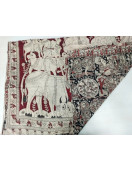 KALAMKARI PRINTED COTTON SAREE