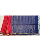SOFT SILK SAREE WITH BLOUSE