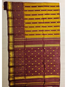 THIRUBHUVANAM HF ZARI SILK SAREE 550 MTS