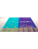 ARNI SILK HALF FINE ZARI SAREE WITH BLOUSE