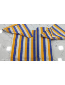 BEDSHEET STRIPE 90X108 2 PILLOW COVER