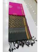 SOFT SILK SAREE WITH BLOUSE