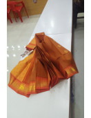 THIRUBHUVANAM HF ZARI SILK SAREE 550 MTS