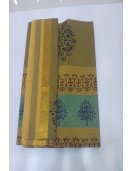 PL Salem Sarees Hand Block Printed Saree