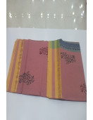 PL Salem Sarees Hand Block Printed Saree
