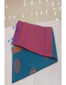 PL Polyester Big Butta Softee saree Jacquard