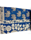 KALAMKARI PRINTED COTTON SAREE