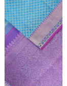 ARNI SILK HALF FINE ZARI SAREE WITH BLOUSE