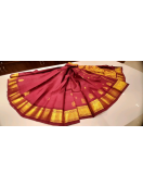THIRUBHUVANAM HF ZARI SILK SAREE 550 MTS