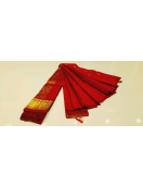 THIRUBHUVANAM HF ZARI SILK SAREE 550 MTS