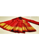 THIRUBHUVANAM HF ZARI SILK SAREE 550 MTS