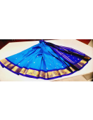 THIRUBHUVANAM HF ZARI SILK SAREE 550 MTS