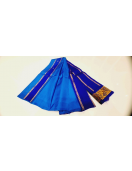 THIRUBHUVANAM HF ZARI SILK SAREE 550 MTS