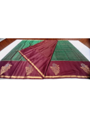 SOFT SILK SAREE WITH BLOUSE