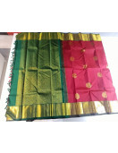 ARNI SILK HALF FINE ZARI SAREE WITH BLOUSE