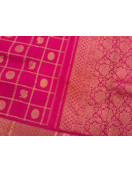 ARNI SILK HALF FINE ZARI SAREE WITH BLOUSE