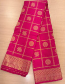 ARNI SILK HALF FINE ZARI SAREE WITH BLOUSE