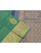 ARNI SILK HALF FINE ZARI SAREE WITH BLOUSE
