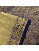 ARNI SILK HALF FINE ZARI SAREE WITH BLOUSE