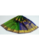 ARNI SILK HALF FINE ZARI SAREE WITH BLOUSE