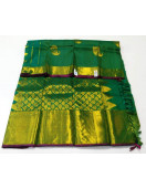 ARNI SILK HALF FINE ZARI SAREE WITH BLOUSE