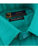 PL COTTON XLINEN DYED READYMADE SHIRT 44 HS