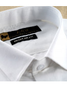 PL COTTON x LINEN READYMADE WHITE SHIRTS 38 FS