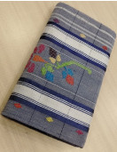 SAREES TIRUNELVELI RAYONxCOTTON Mix CHEDI BUTTA 550 cms SLNC