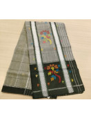 SAREES TIRUNELVELI RAYONxCOTTON Mix CHEDI BUTTA 550 cms SLNC