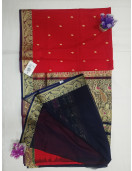 PMK BUMBERG COT. SAREES WITH BLOUSE