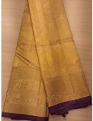 THIRUBHUVANAM PURE ZARI SILK SAREE 550MTS