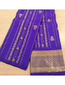 Thirubhuvanam Pure Zari Silk Saree 5 50 mts