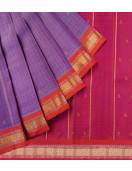 THIRUBHUVANAM PURE ZARI SILK SAREE 550MTS