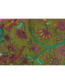 KALAMKARI PRINTED COTTON SAREE