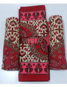 BEDSHEET JAIPUR PRINTED 72X100 2 PILLOW COVER
