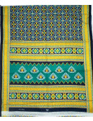 60s PRINTED COTTON SAREE