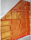 ARNI SILK HALF FINE ZARI SAREE WITH BLOUSE