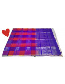 SOFT SILK SAREE WITH BLOUSE